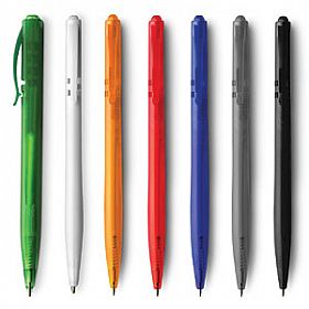 Ручка авт. шариковая  "Vojager" серый корпус, синий стержень